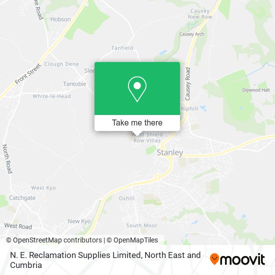 N. E. Reclamation Supplies Limited map