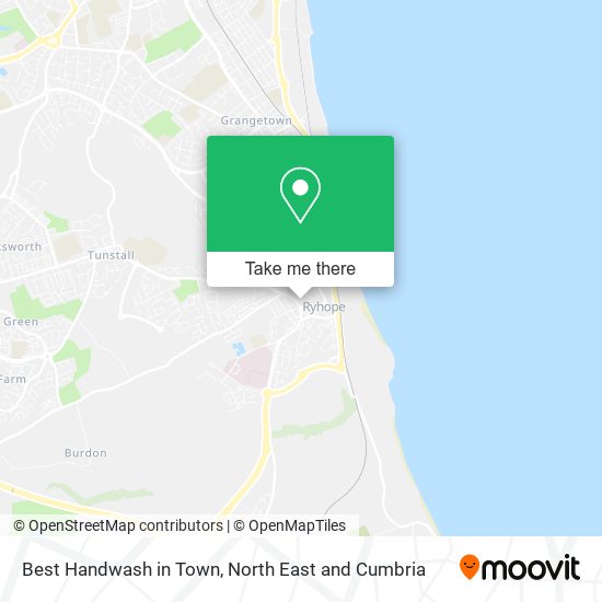 Best Handwash in Town map