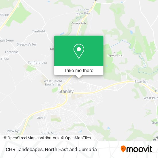 CHR Landscapes map
