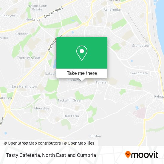 Tasty Cafeteria map