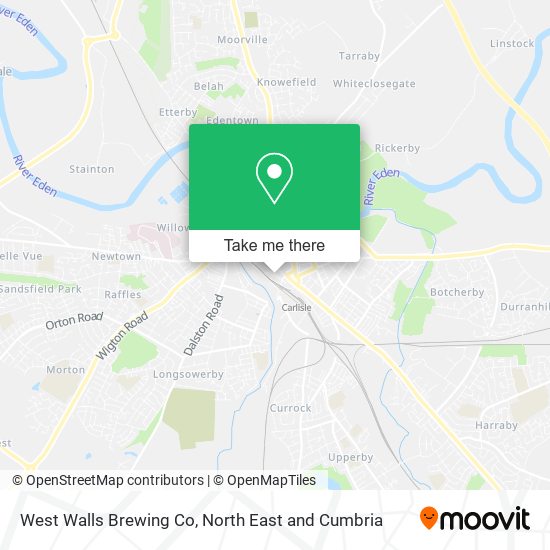 West Walls Brewing Co map