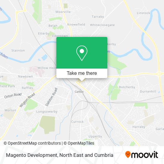 Magento Development map