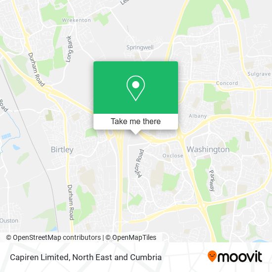 Capiren Limited map