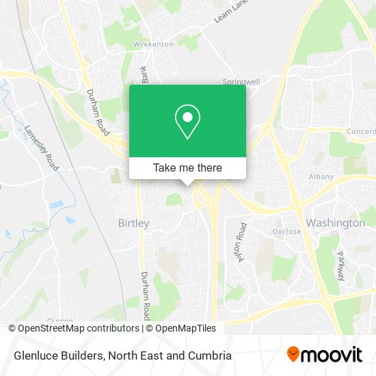 Glenluce Builders map