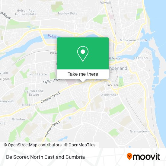 De Scorer map