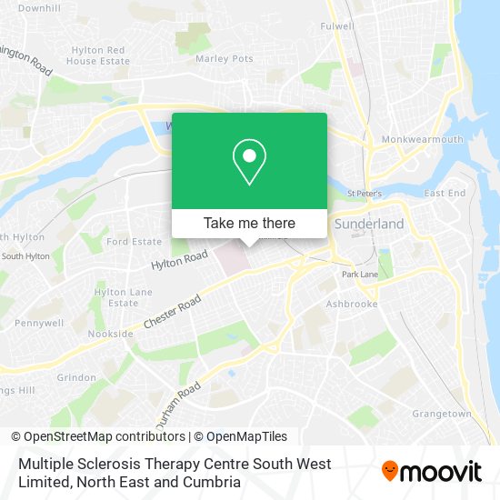 Multiple Sclerosis Therapy Centre South West Limited map