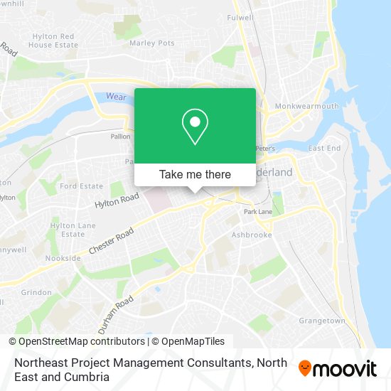 Northeast Project Management Consultants map