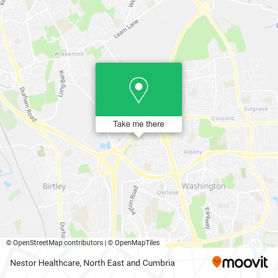 Nestor Healthcare map