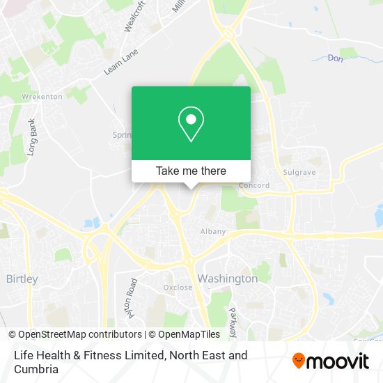 Life Health & Fitness Limited map