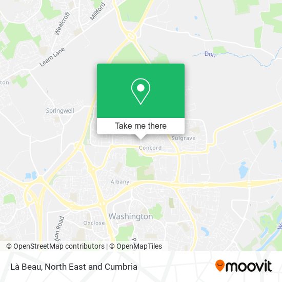 Là Beau map