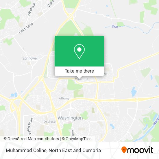 Muhammad Celine map