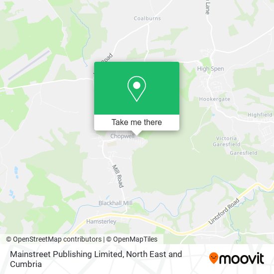 Mainstreet Publishing Limited map