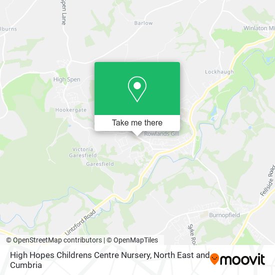 High Hopes Childrens Centre Nursery map