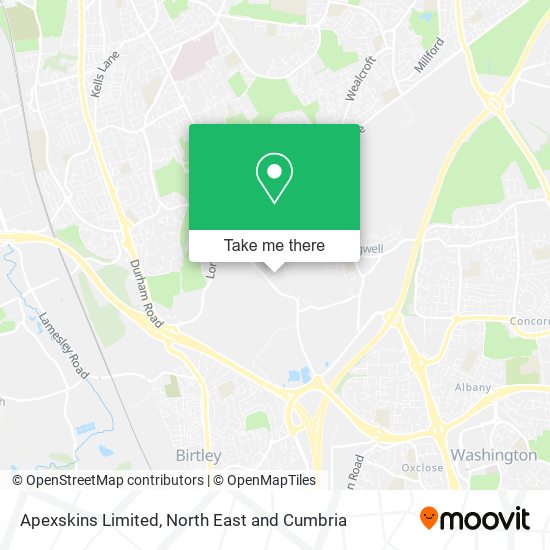 Apexskins Limited map
