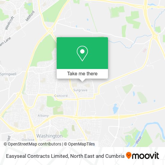 Easyseal Contracts Limited map