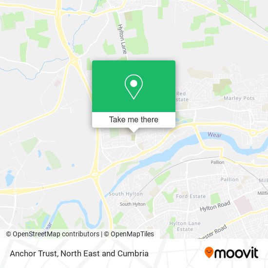 Anchor Trust map