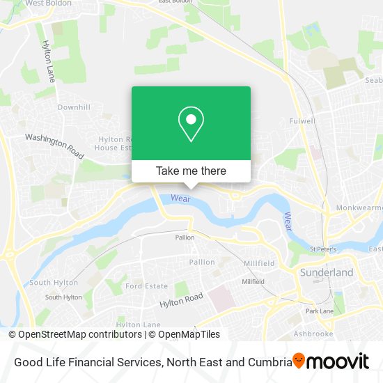 Good Life Financial Services map