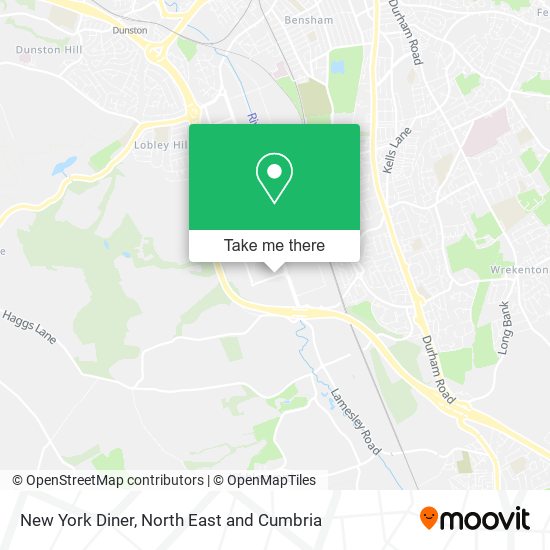 New York Diner map