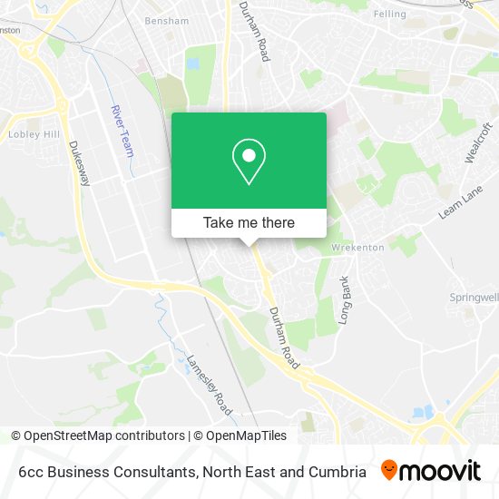 6cc Business Consultants map