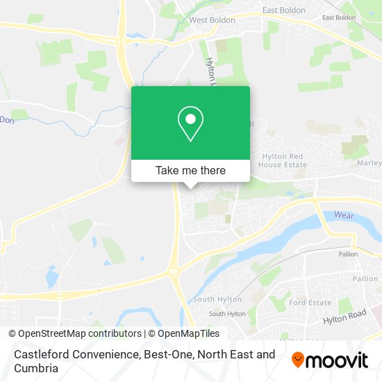 Castleford Convenience, Best-One map