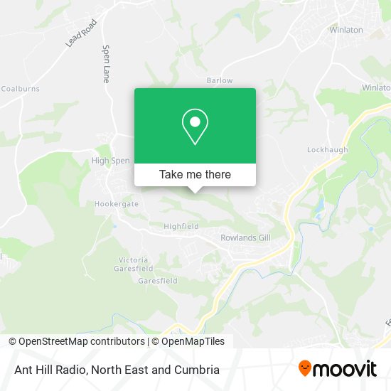 Ant Hill Radio map