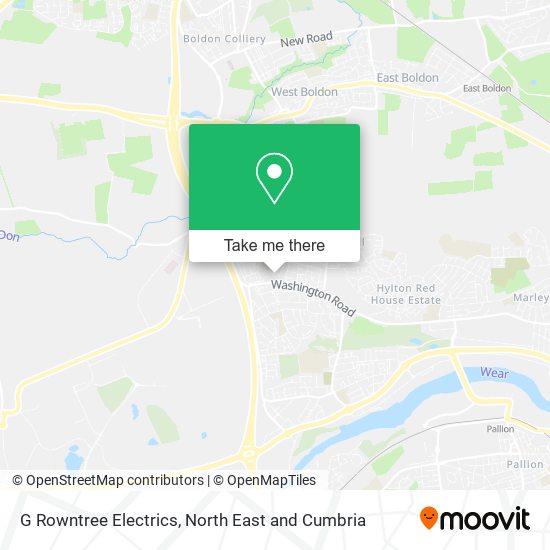 G Rowntree Electrics map