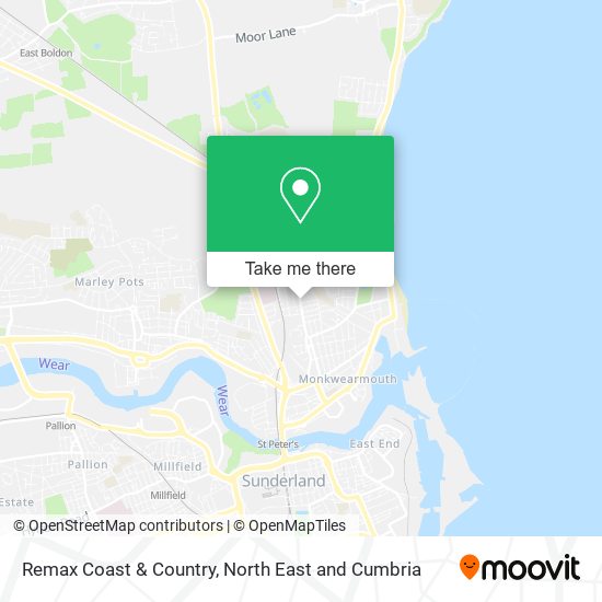 Remax Coast & Country map