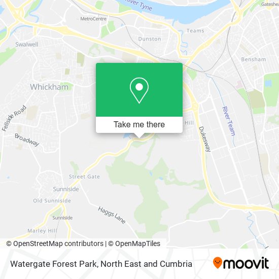 Watergate Forest Park map