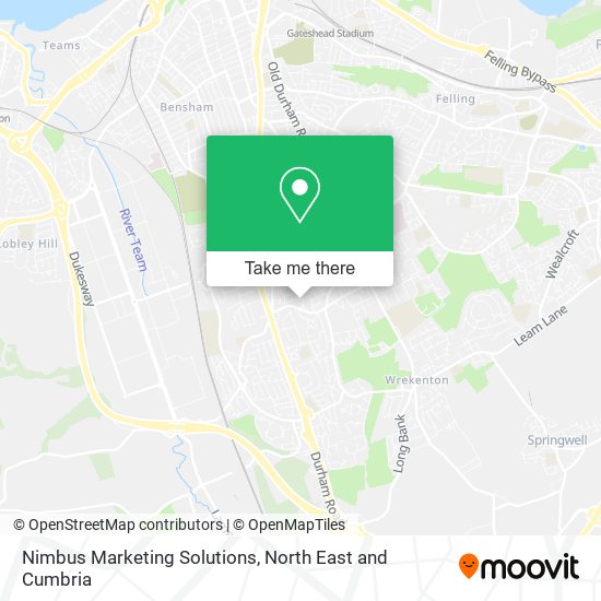 Nimbus Marketing Solutions map