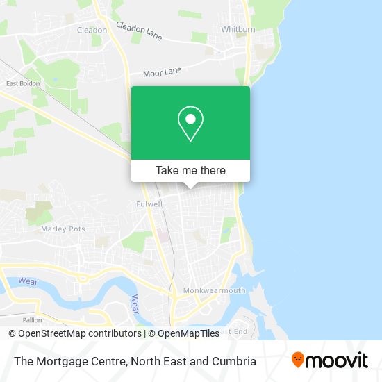 The Mortgage Centre map