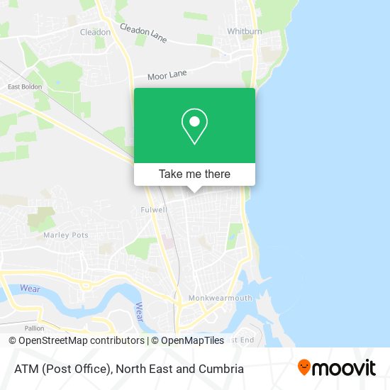 ATM (Post Office) map