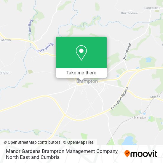 Manor Gardens Brampton Management Company map