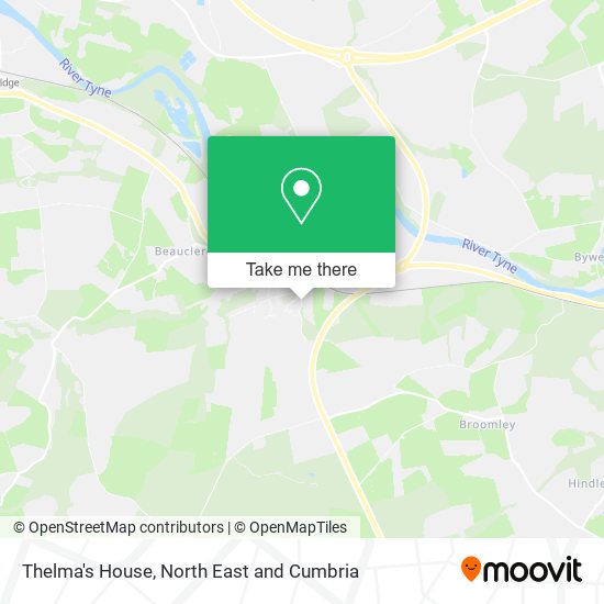Thelma's House map