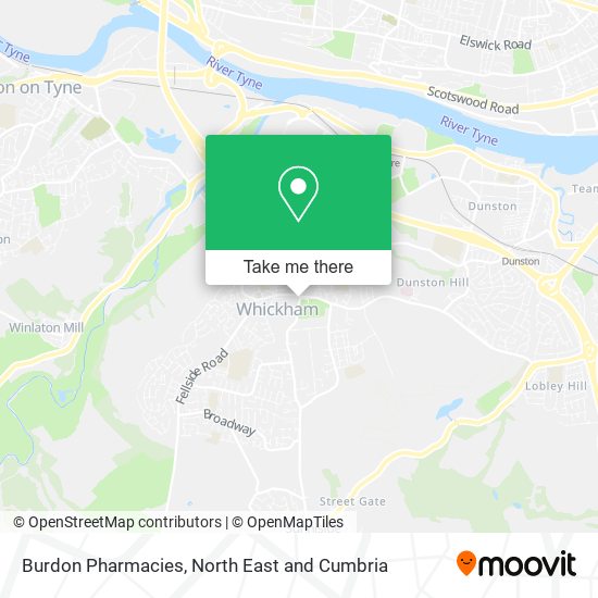 Burdon Pharmacies map