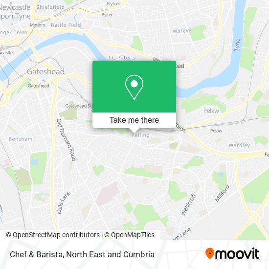 Chef & Barista map
