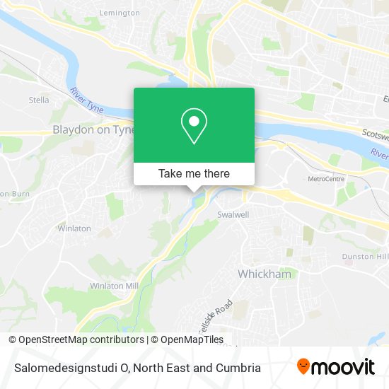 Salomedesignstudi O map