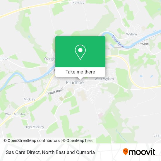Sas Cars Direct map