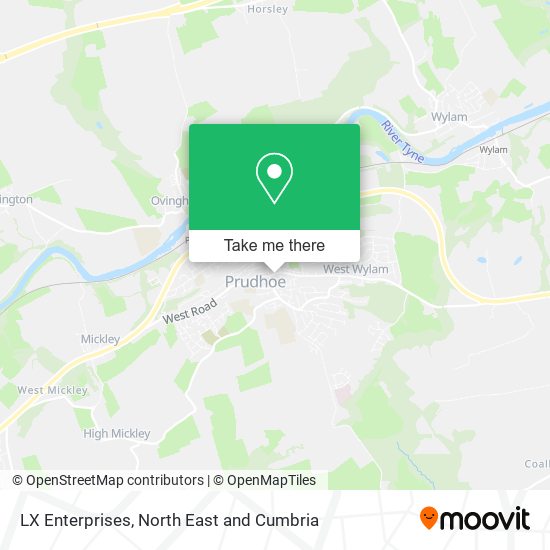 LX Enterprises map