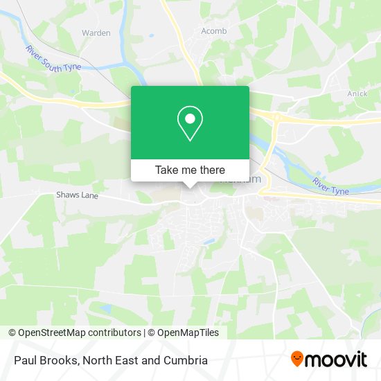 Paul Brooks map