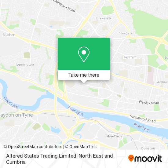 Altered States Trading Limited map