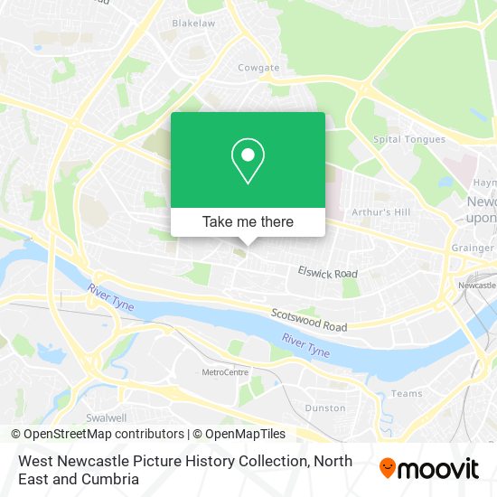 West Newcastle Picture History Collection map