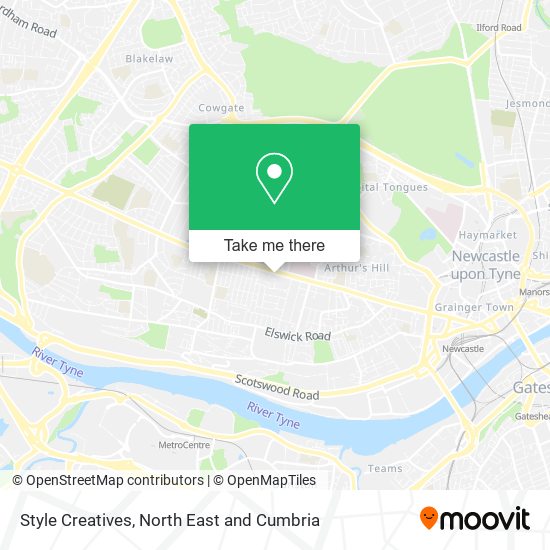 Style Creatives map