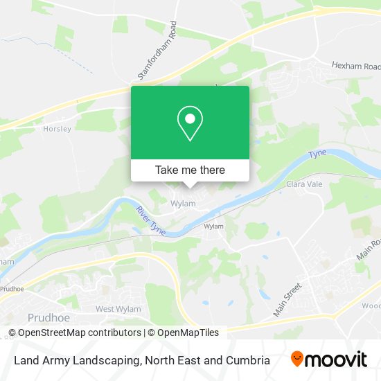 Land Army Landscaping map