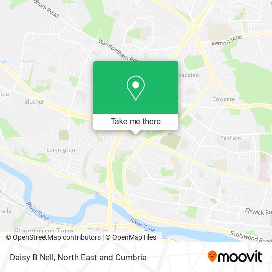 Daisy B Nell map