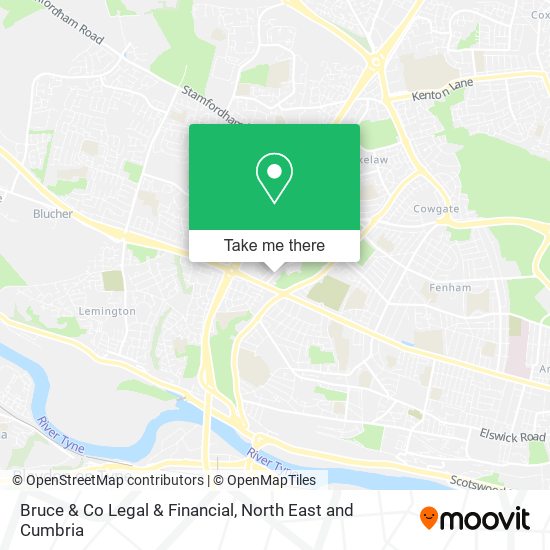 Bruce & Co Legal & Financial map