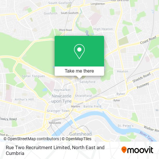 Rue Two Recruitment Limited map