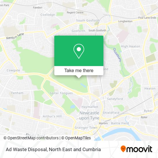 Ad Waste Disposal map