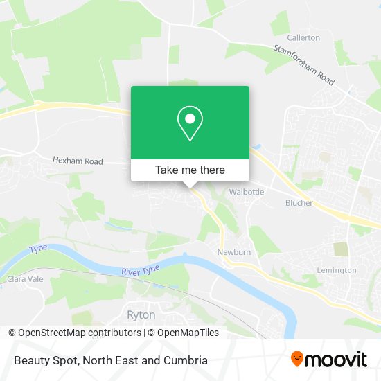 Beauty Spot map