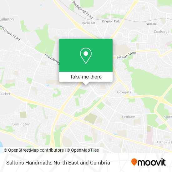 Sultons Handmade map
