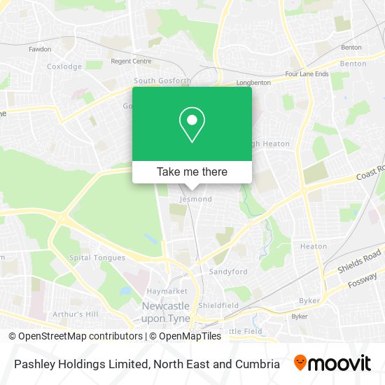Pashley Holdings Limited map